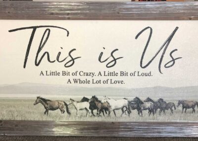 This is us framed print